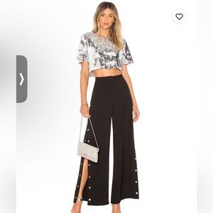 Lovers + Friends Sequin Crop Top (Small)